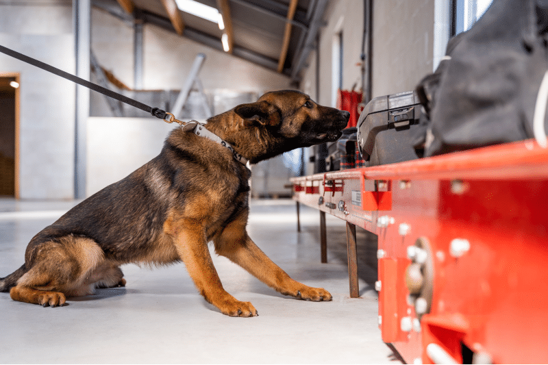 Explosive Detection Dogs